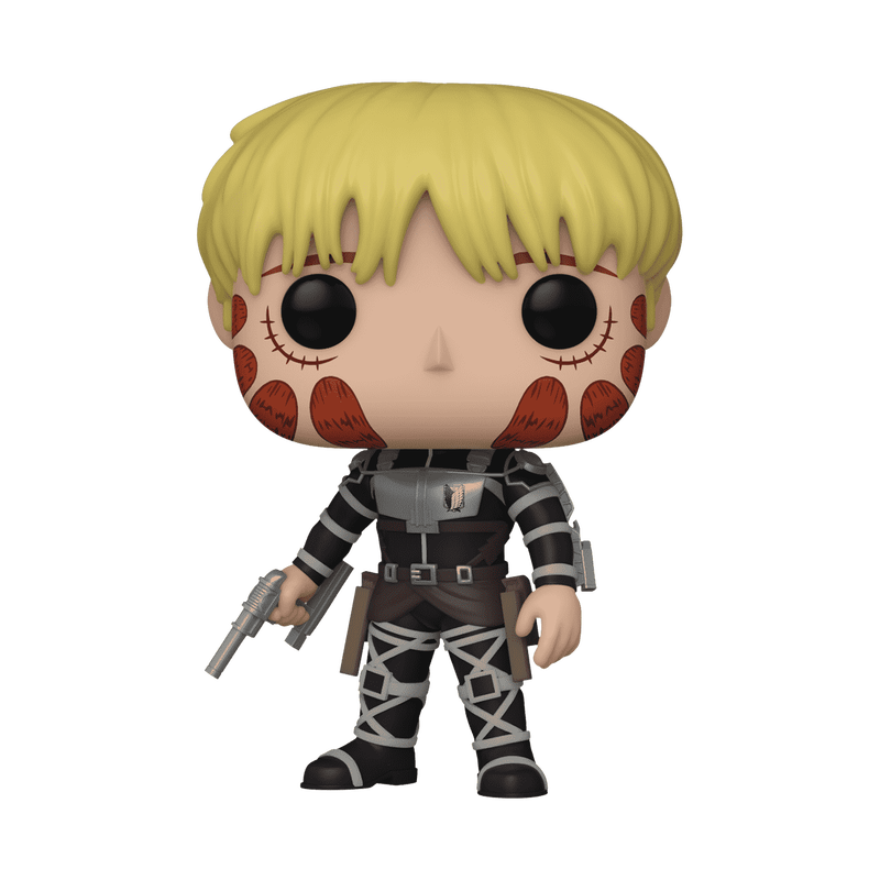 Armin Arlelt Funko Pop! #1447 Chase stock photo out-of-box from Attack on Titan