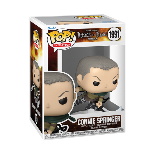 Connie Springer Funko Pop! #1991 stock photo in-box from Attack on Titan