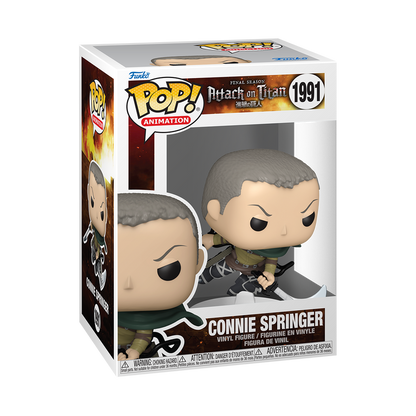 Attack On Titan Connie Springer Funko Pop Packaging