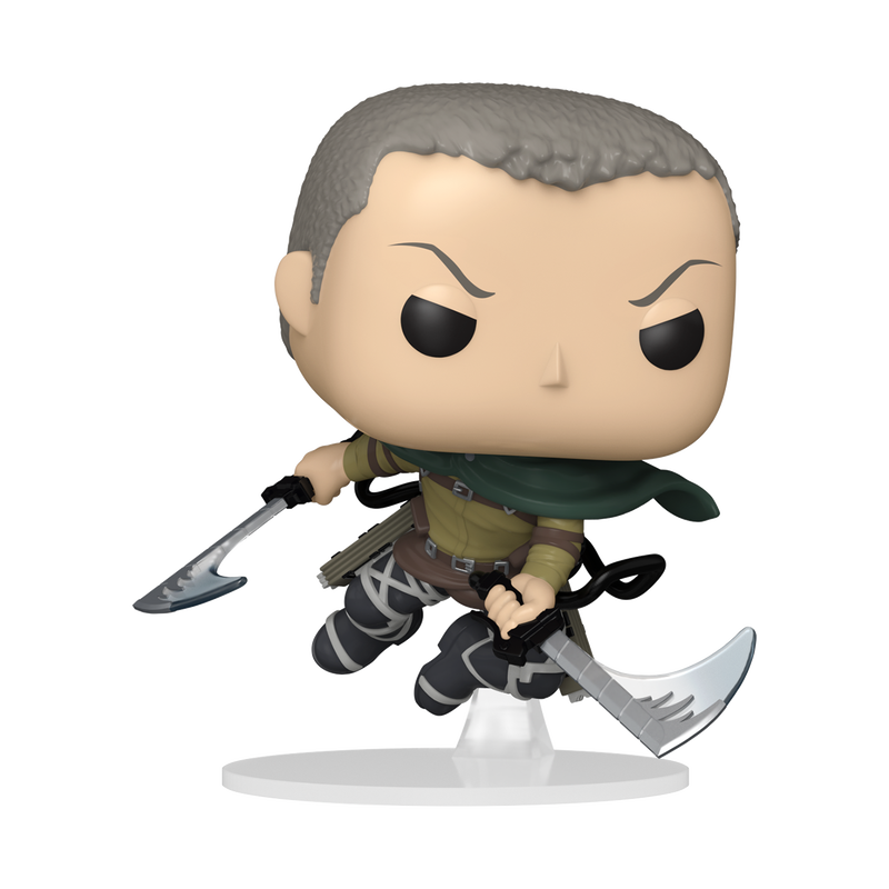 Attack On Titan Connie Spring Funko Pop Figure Holding 2 Blades