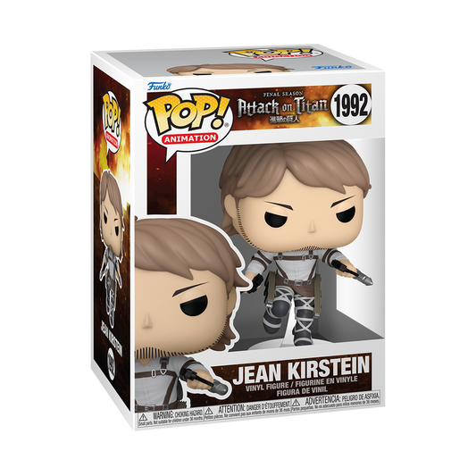 Jean Kirstein Funko Pop! #1992 stock photo in-box from Attack on Titan
