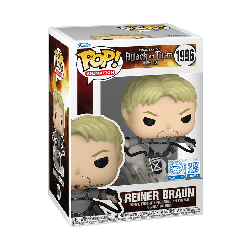 Reiner Braun Funko Pop #1996 Exclusive in box packaging