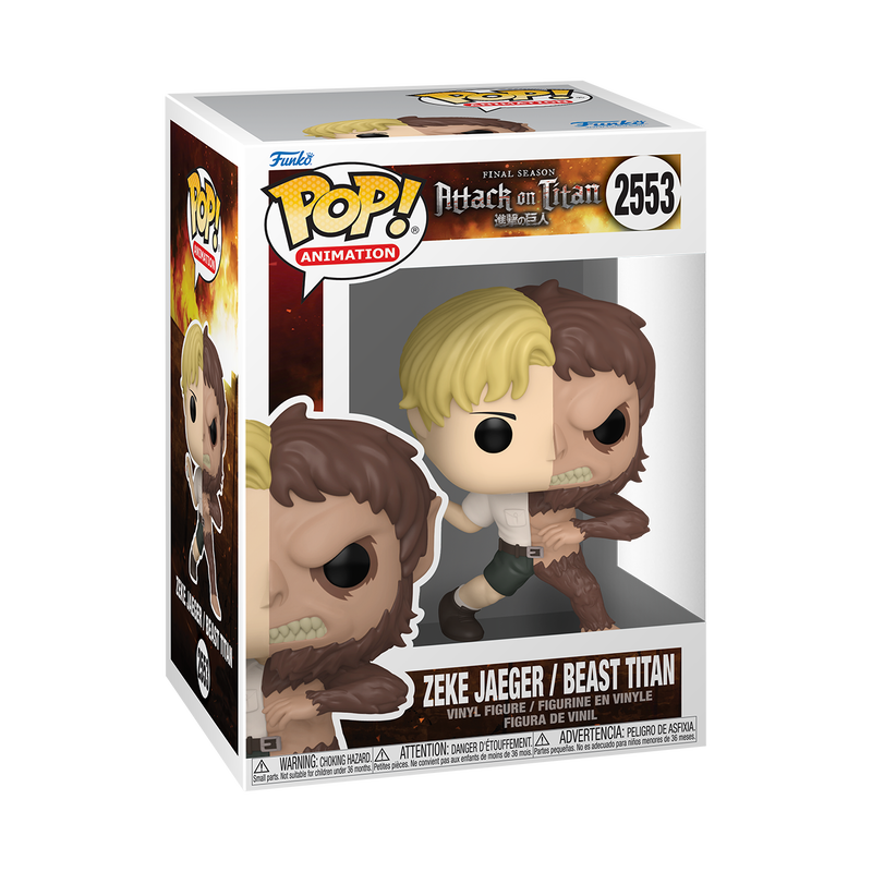 Funko Pop! Attack on Titan - Zeke Jaeger/Beast Titan #2553