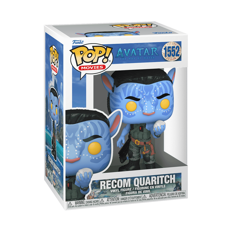 Recom Quaritch Funko Pop! #1552 stock photo in-box from Avatar