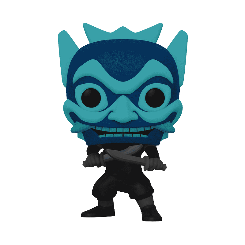 The Blue Spirit Funko Pop! #1002 Glow Chase Hot Topic Exclusive glow-in-the-dark stock photo out-of-box from Avatar: The Last Airbender