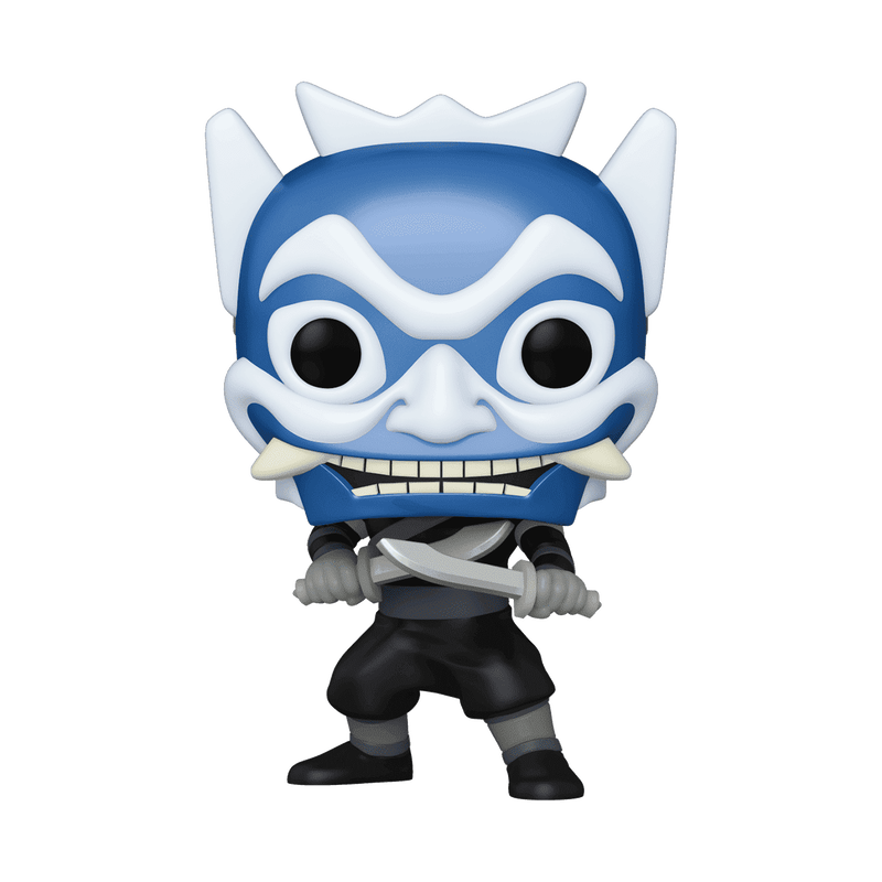 The Blue Spirit Funko Pop! #1002 Glow Chase Hot Topic Exclusive stock photo out-of-box from Avatar: The Last Airbender