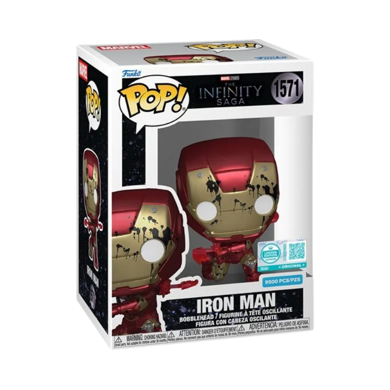 Iron Man Mark 6 Funko Pop! #1571 Entertainment Earth Exclusive Limited Edition stock photo in-box Avengers The Infinity Saga