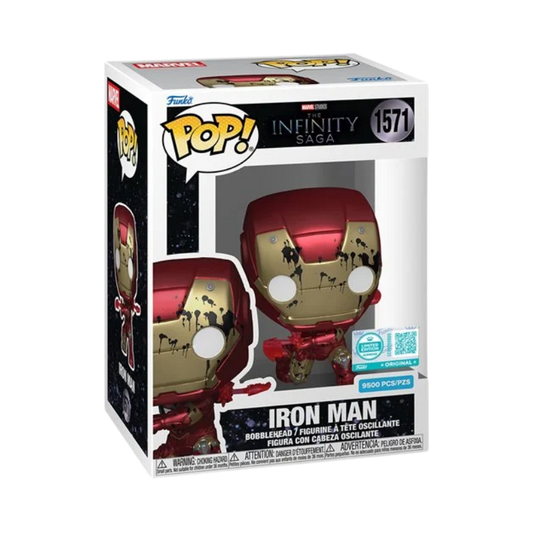 Iron Man Mark 6 Funko Pop! #1571 Entertainment Earth Exclusive Limited Edition stock photo in-box Avengers The Infinity Saga