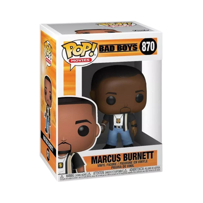 Marcus Burnett Funko Pop! #870 stock photo in-box from Bad Boys
