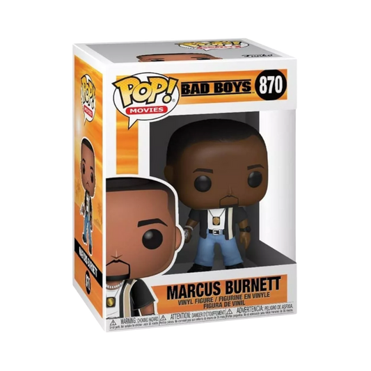 Marcus Burnett Funko Pop! #870 stock photo in-box from Bad Boys
