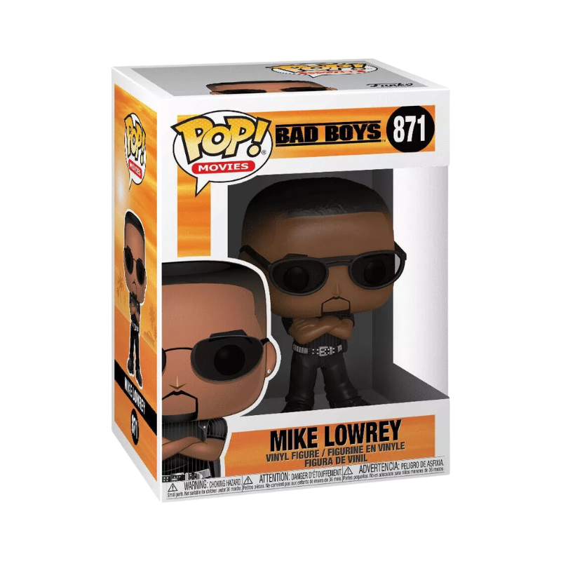 Mike Lowrey Funko Pop! #871 stock photo in-box from Bad Boys

