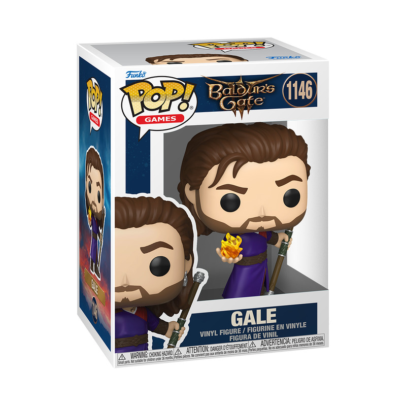 Gale Funko Pop! #1146 in box packaging from Baldur’s Gate 3