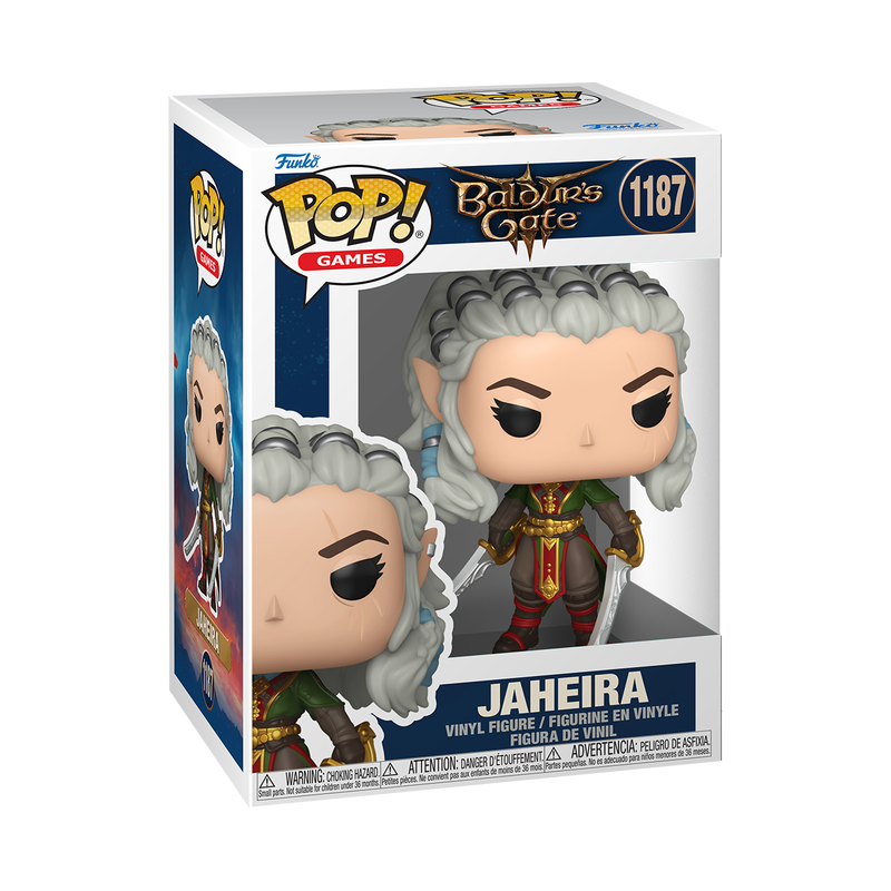 Jaheira Funko Pop! #1187 stock photo in-box Baldur's Gate 3