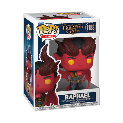 Raphael Cambion Devil Funko Pop! #1188 stock photo in-box Baldur's Gate 3