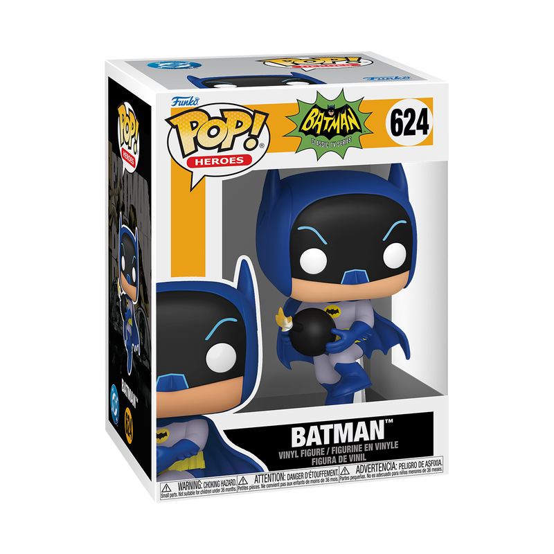 Batman with Bomb Funko Pop! #624 stock photo in-box Batman 1966