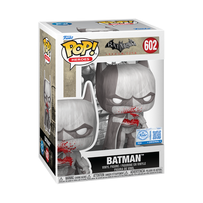 Batman Funko Pop #602 Arkham City Exclusive in box packaging