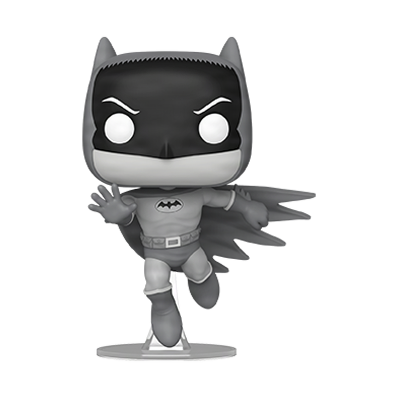 Batman Bat Manga Black and White Funko Pop! #621 Emerald City Comic Con Exclusive 500 Pieces stock photo out-of-box from Batman