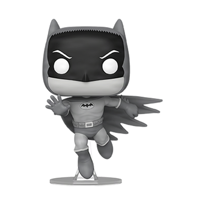 Batman Bat Manga Black and White Funko Pop! #621 Emerald City Comic Con Exclusive 500 Pieces stock photo out-of-box from Batman