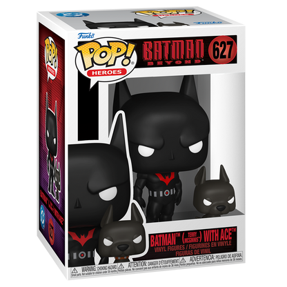 Batman Terry McGinnis with Ace Funko Pop! #627 stock photo in-box from Batman Beyond