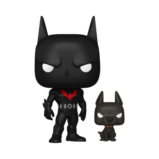 Batman Terry McGinnis with Ace Funko Pop! #627 stock photo out-of-box from Batman Beyond