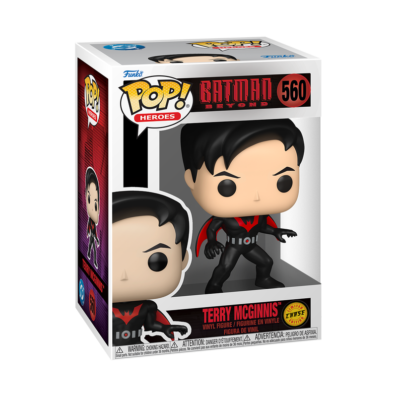 Batman Beyond Terry McGinnis Chase Funko Pop Packaging
