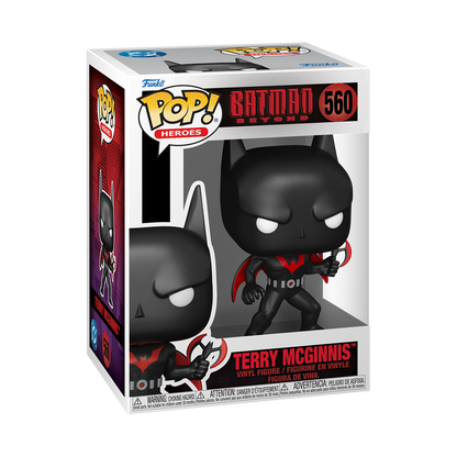 Batman Beyond Terry McGinnis Funko Pop Packaging
