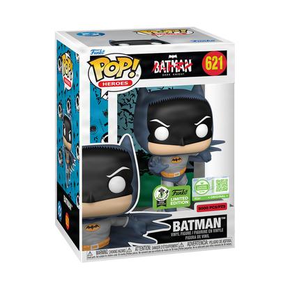 Batman Bat Manga Funko Pop! #621 Emerald City Comic Con Official Convention Sticker stock photo in-box from Batman Dark Knight