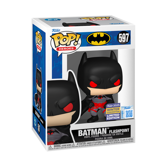 Batman Flashpoint Funko Pop! #597 Wondercon 2025 Exclusive in box packaging