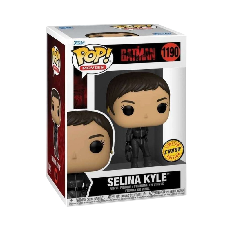 Batman Selina Kyle Chase Funko Pop Packaging