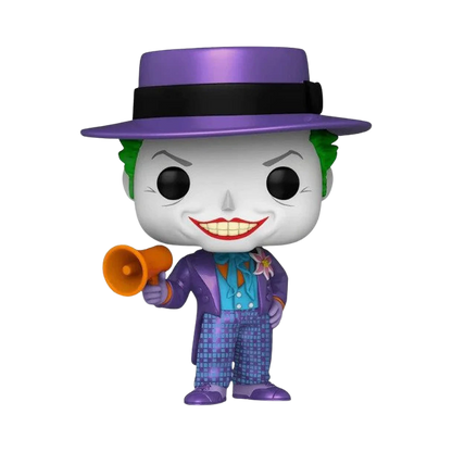 The Joker Batman 1989 Funko Pop! #403 AE Exclusive stock photo out-of-box from Batman