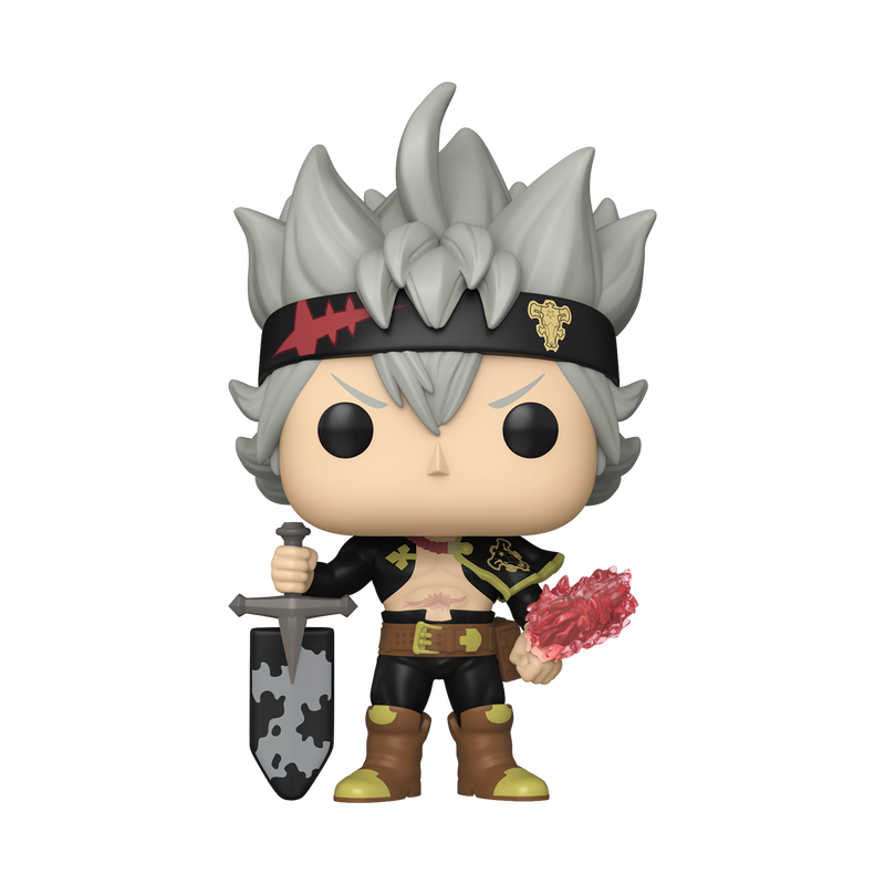 Asta with Devil Arm Funko Pop! #2616 stock photo out-of-box from Black Clover
