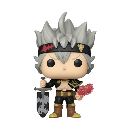 Asta with Devil Arm Funko Pop! #2616 stock photo out-of-box from Black Clover
