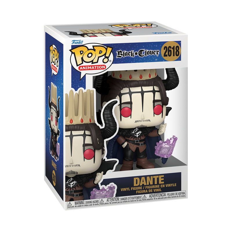 Dante Devil Form Funko Pop! #2618 stock photo in-box from Black Clover