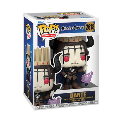 Dante Devil Form Funko Pop! #2618 stock photo in-box from Black Clover