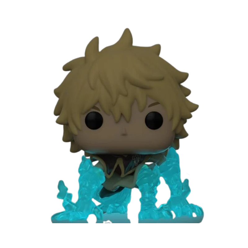 Luck Voltia Funko Pop! #1102 AAA Anime Exclusive Glow Chase vinyl figure out of box from Black Clover