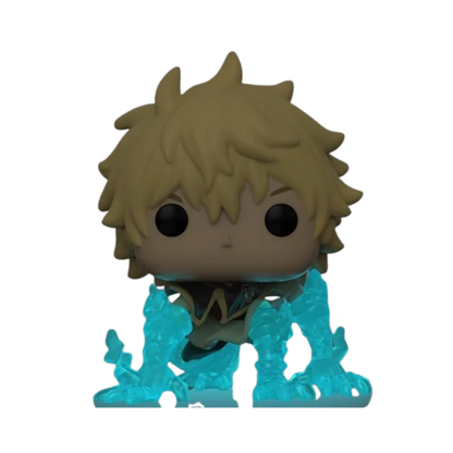 Luck Voltia Funko Pop! #1102 AAA Anime Exclusive Glow Chase vinyl figure out of box from Black Clover