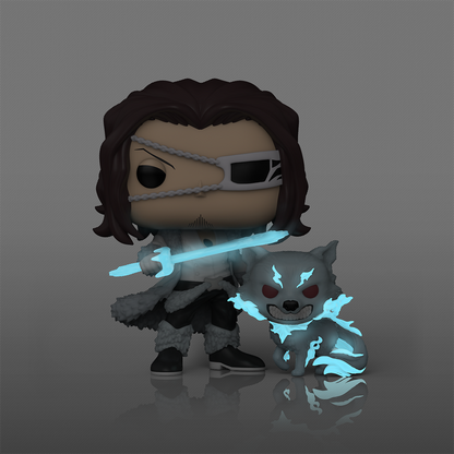 Coyote Stark Funko Pop! #2295 Glow in the Dark GameStop Exclusive stock photo out-of-box glow effect Bleach