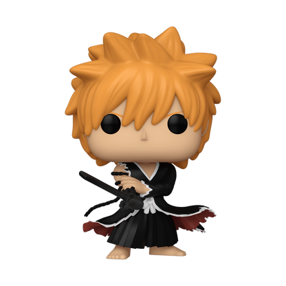 Bleach Ichigo Kurosaki AAA Anime Exclusive Funko Pop Figure Holding Bankai Katana