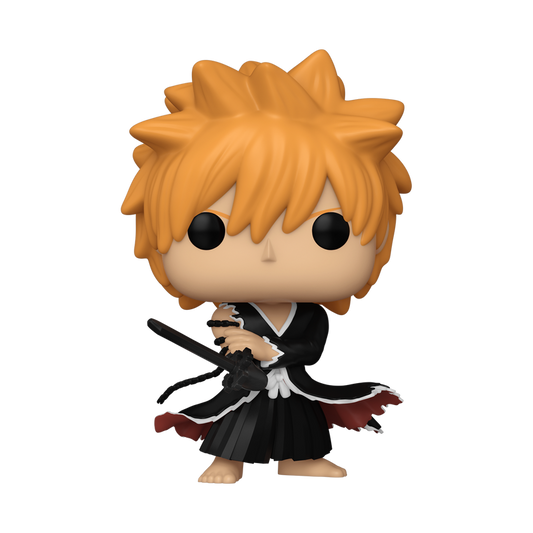 Bleach Ichigo Kurosaki AAA Anime Exclusive Funko Pop Figure Holding Bankai Katana