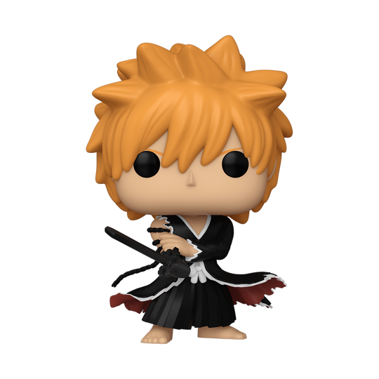 Bleach Ichigo Kurosaki AAA Anime Exclusive Funko Pop Figure Holding Bankai Katana