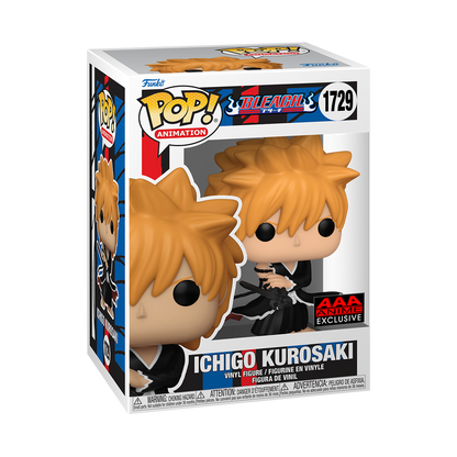 Bleach Ichigo Kurosaki AAA Anime Exclusive Funko Pop Packaging