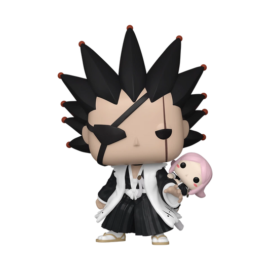 Kenpachi Zaraki with Yachiru Kusajishi Funko Pop #1730 Chalice Collectibles Exclusive out of box