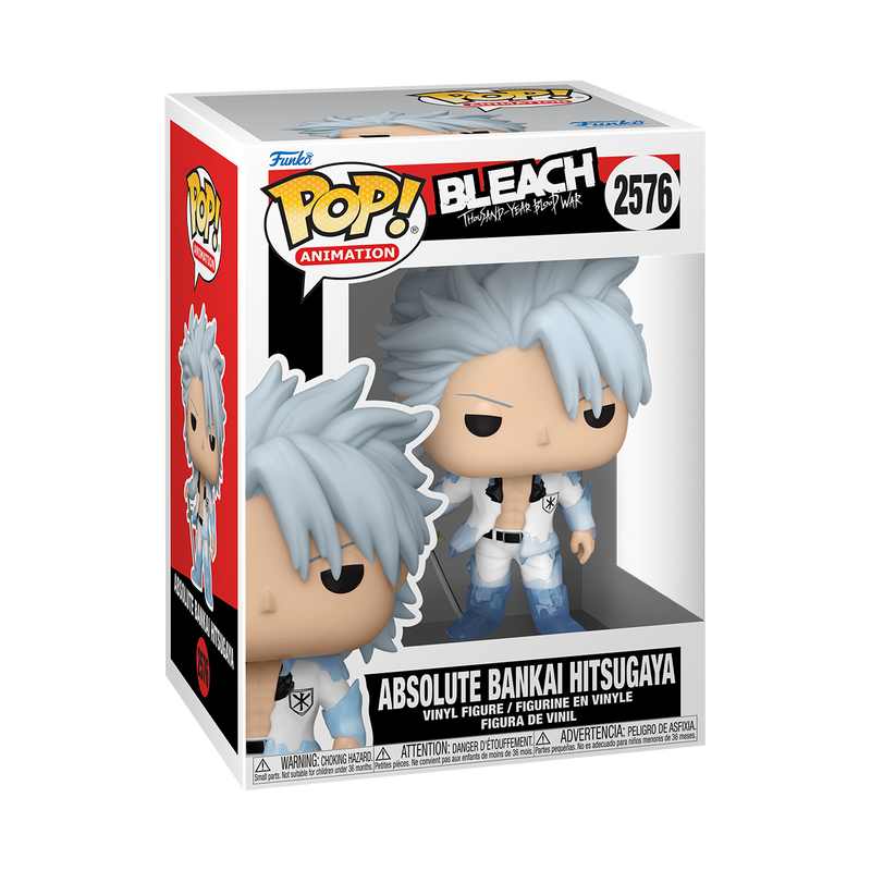 Bankai Hitsugaya Funko Pop! #2576 stock photo in-box from Bleach: Thousand-Year Blood War