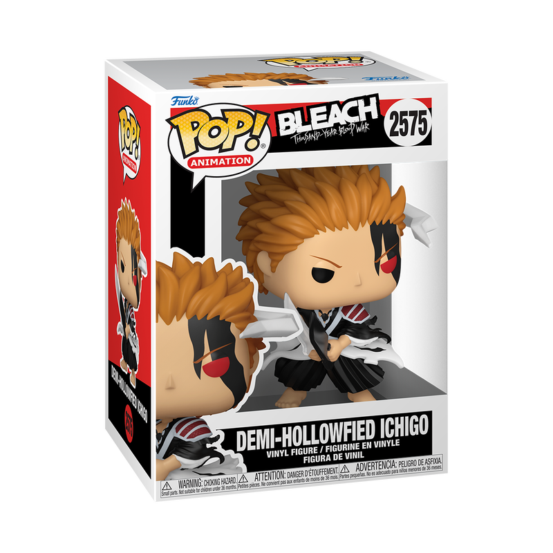 Demi-Hollowfied Ichigo Funko Pop! #2575 stock photo in-box from Bleach: Thousand-Year Blood War