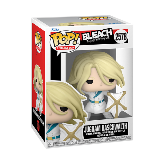Jugram Haschwalth Funko Pop! #2578 stock photo in-box from Bleach: Thousand-Year Blood War