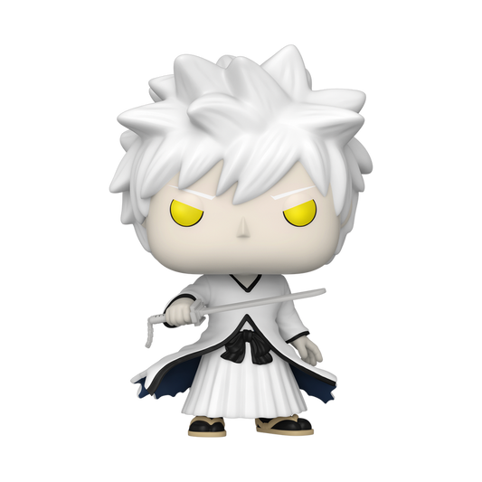 Bleach White Ichigo AAA Anime Exclusive Funko Pop Figure Holding Sword