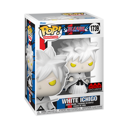 Bleach White Ichigo AAA Anime Exclusive Funko Pop Packaging