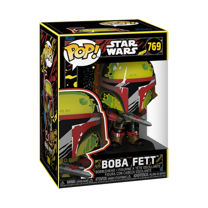 Bobba Fett Retro Star Wars Funko Pop Packaging