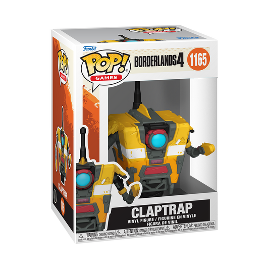 Claptrap Funko Pop #1165 in box packaging