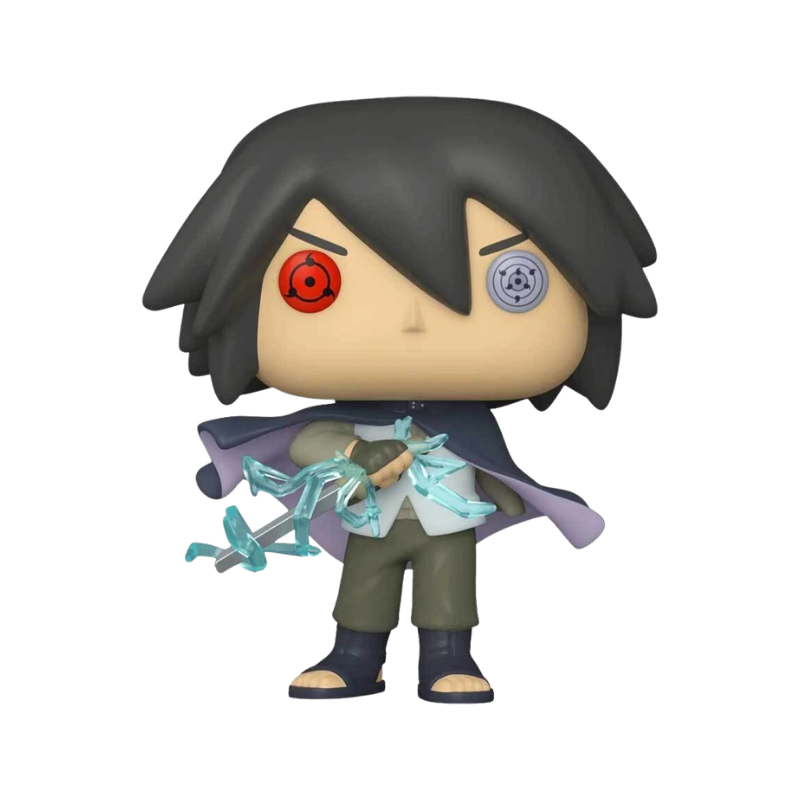 Sasuke with Chidori Katana Funko Pop! #1040 Glow Chase Chalice Collectibles Exclusive stock photo out-of-box from Boruto: Naruto Next Generations